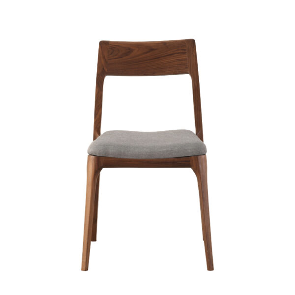 Sicily Collection - Modern Walnut Dining Chairs, Set of 2 - Image 3